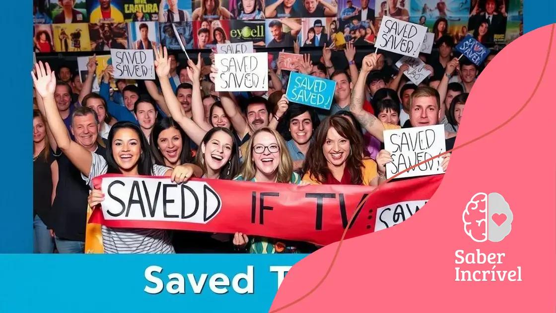 Success stories of saved shows